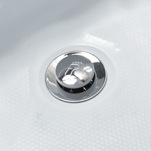 Stand Alone Antique Finish Soaking Bathtub Rectangular Modern Bathtub (Board not Included)
