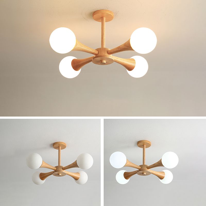 Modern Chandelier Pendant Lamp Multi-Head Chandelier Light Fixtures for Living Room