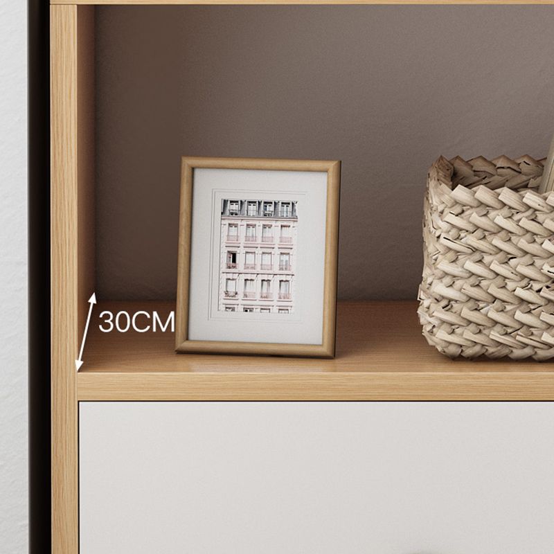 19.69" Long 1 - Drawer Accent Chest Wooden Chest with Shelves