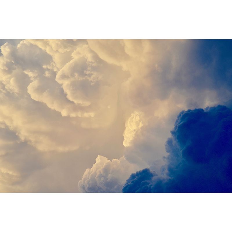 Heavy Cloud Cover Wall Mural Wallpaper Moisture Resistant Modern Bedroom Home Decor