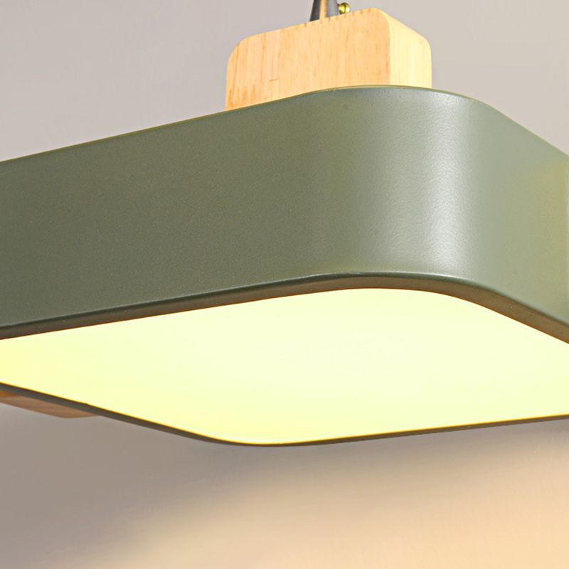 Nordic Brick Hanging Lamps Acrylic Hanging Pendant Lights for Bedroom