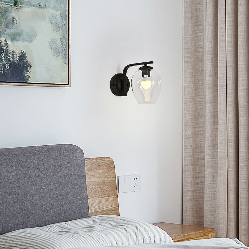 Simplicity Wall Lighting Fixture Round Wall Light Sconce for Bedroom