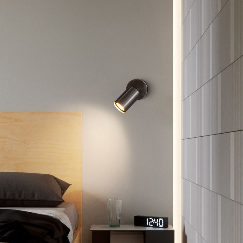 1 éclairage mural de lecture à demi-cylindre