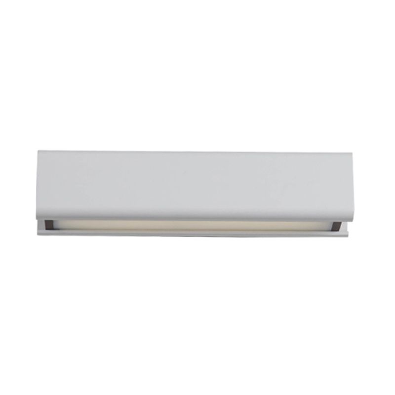 Modern Wood Wall Sconce Linear Shape Wall Light with Acrylic Shade for Bedroom