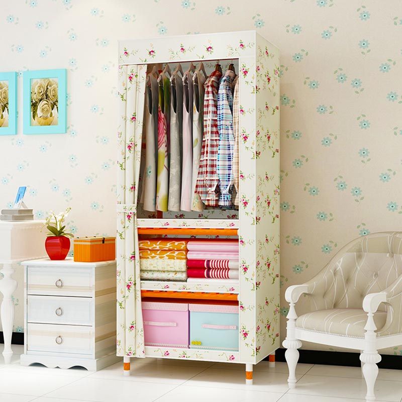 Modern Storage Cabinet for Home Matte Finish Cabinet with Wooden Frame