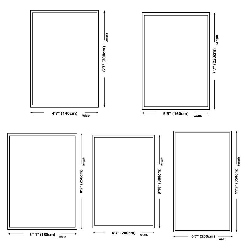 Gray Pure Color Carpet Polyester Casual Area Carpet Anti-Split Rug for Indoor Room