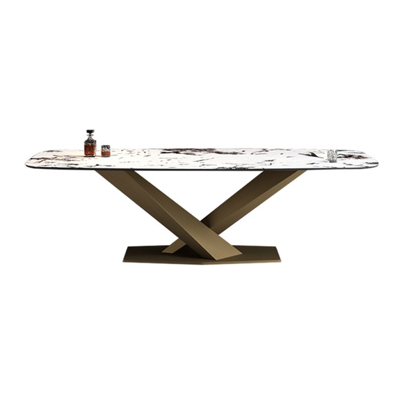 Minimaliste 1/2/4/7 pièces meubles à manger meubles en pierre fritté en pierre ensemble pour la salle à manger