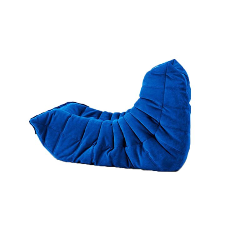 Mid-Century Modern Armless Accent Chair Microfiber Accent Room Chair for Living Room