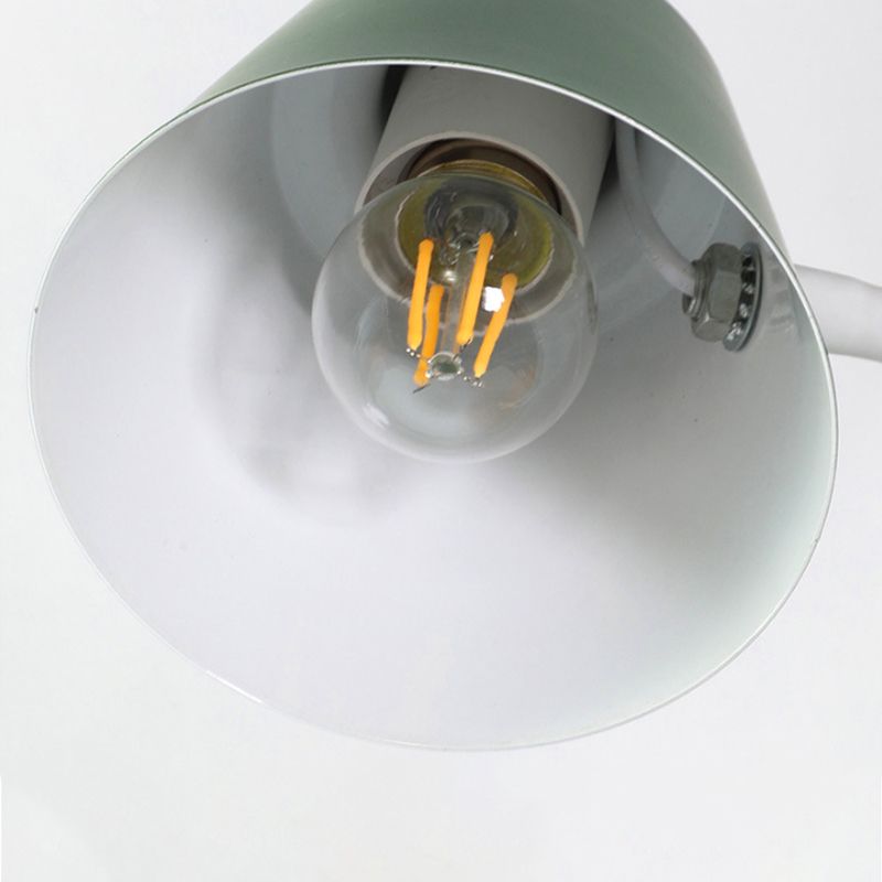 1 Head Bucket Desk  Light Nordic Style Metal Desk Lamp for Child Bedroom