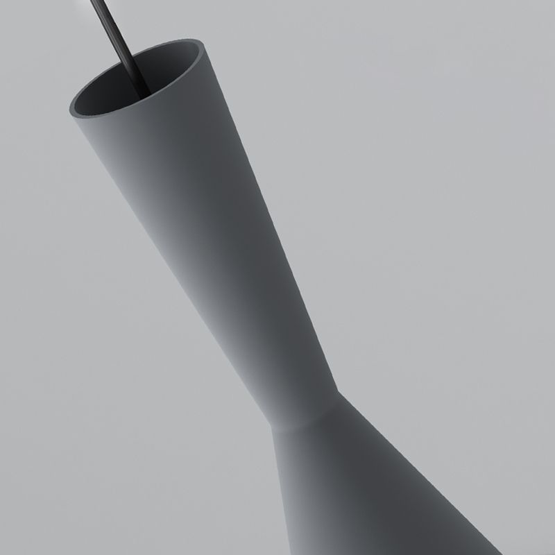 Cone Shade Hanging Lighting Modern Style Metal 1 Light Hanging Lamp for Bedside