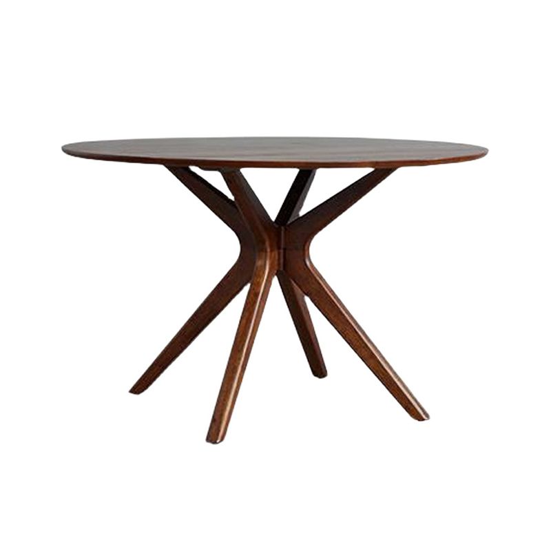 Kitchen Dinner Table Dining Room Round Solid Wood Dining Table