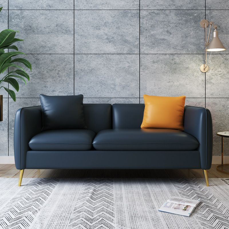 Contemporary Tuxedo Arm Sofa 30.31" Wide Standard Sofa for Living Room