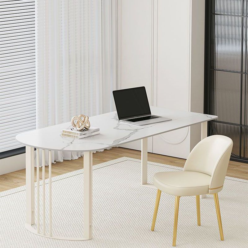 Contemporary Dining Room Dinner Table 4 Legs Stone Dining Table