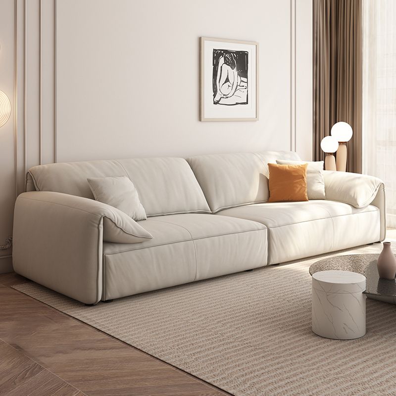 Modern Fabric Pillow Top Arm Cushions Living Room Standard Seating