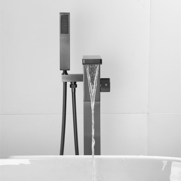 Modern Freestanding Faucet Metal Freestanding Tub Filler Trim