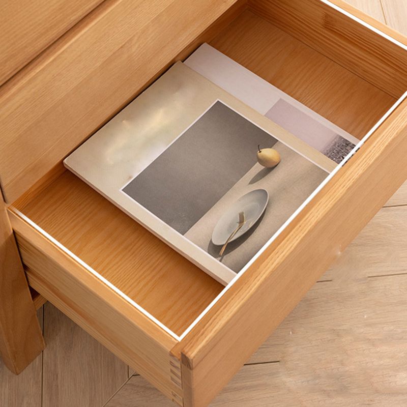 Traditional Style Storage Chest Dresser Solid Wood Dresser with Drawers