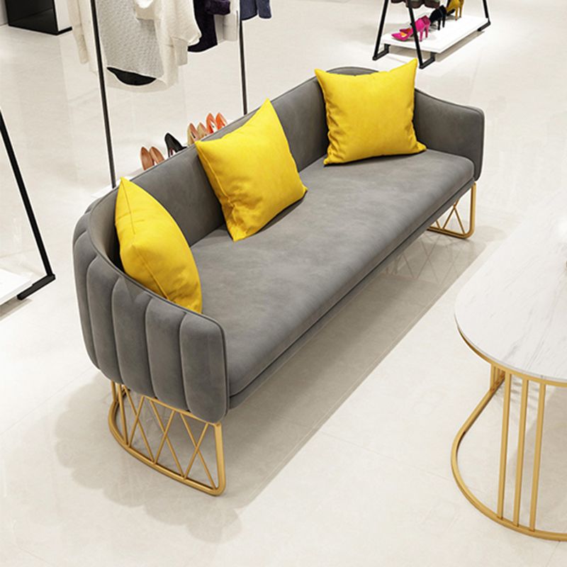 25.59" Wide Tuxedo Arm Sofa with Tight Back Modern Sofa for Living Room