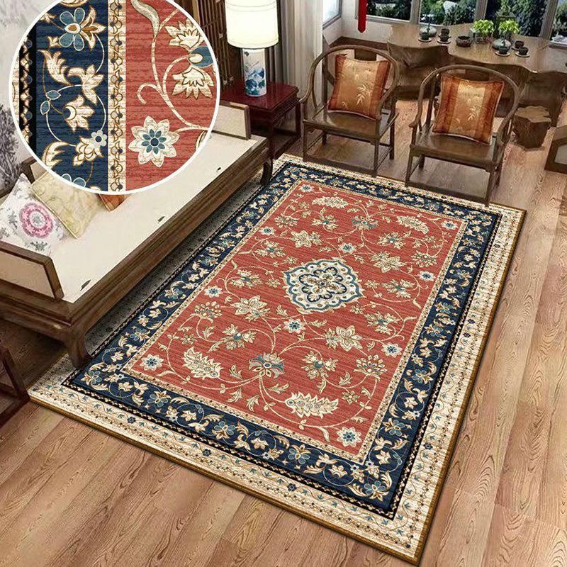 Antiquen Glamour Wohnzimmer Teppich Victorian Blumendruck Innenteppich Polyester Easy Care Friendly Waschmaschine Teppich