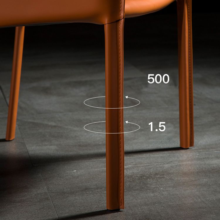 Upholstered Dining Chairs Faux Leather Kitchen Dining Arm Chair