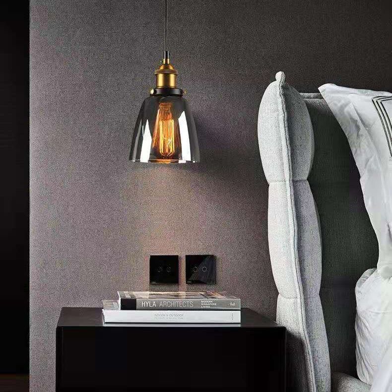 1 Luci a sospensione appesa alla luce Nordic Stile industriale a specchio a soffitto a sospensione a sospensione