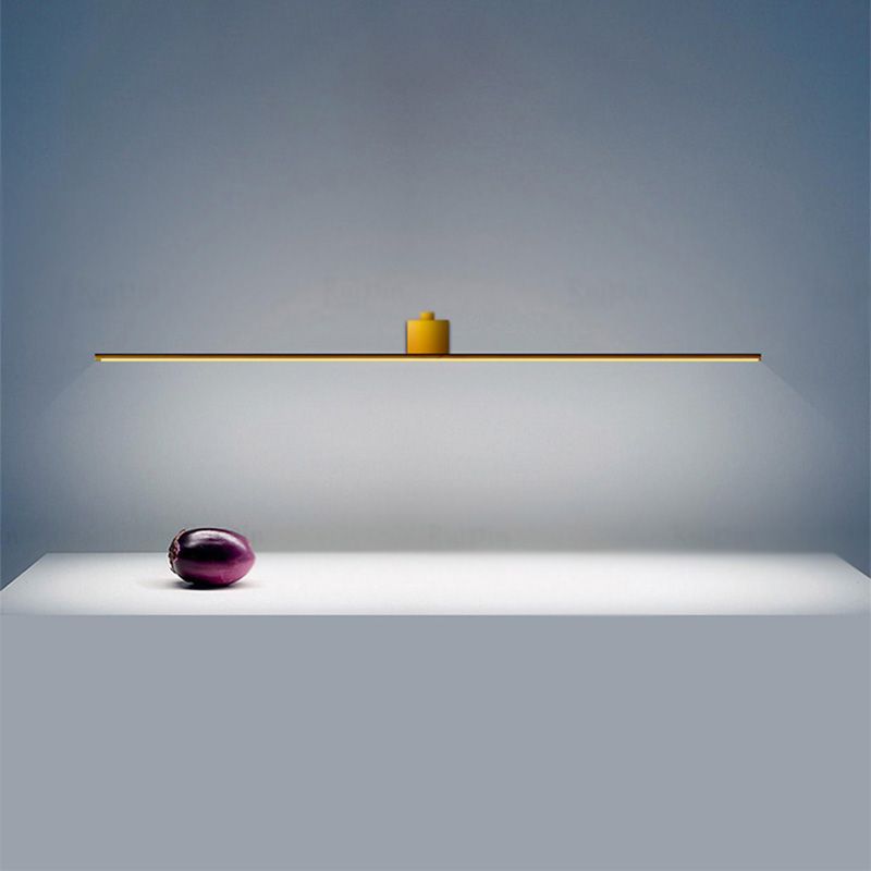 LED Metall Wandleuchte Lampe Einfache moderne linienförmige Innenwandmontageleuchte