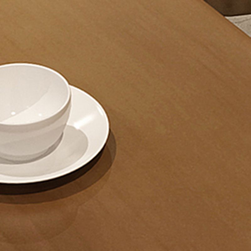 Industrial Bar Height Table Solid Wood Top Bistro Bar Table with Sled Base