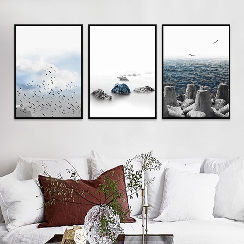Fotografie, Naturlandschaft, Leinwandkunst, helle Farbe, zeitgenössische Wanddekoration für das Wohnzimmer