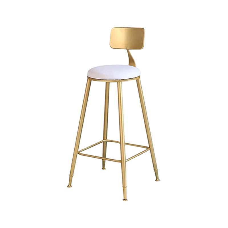 1/2/3 Piece Marble Bar Table Set Matte Finish Upholstered Bar Stool and Table Set