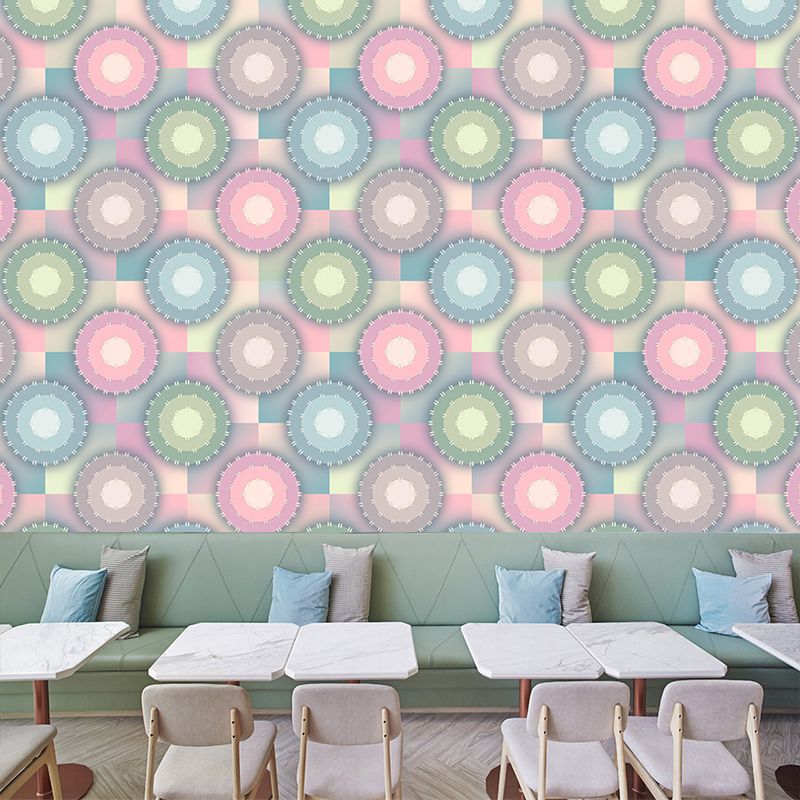 Living Room Home Decoration Wall Mural Geometry Mildew Resistant Wall Art