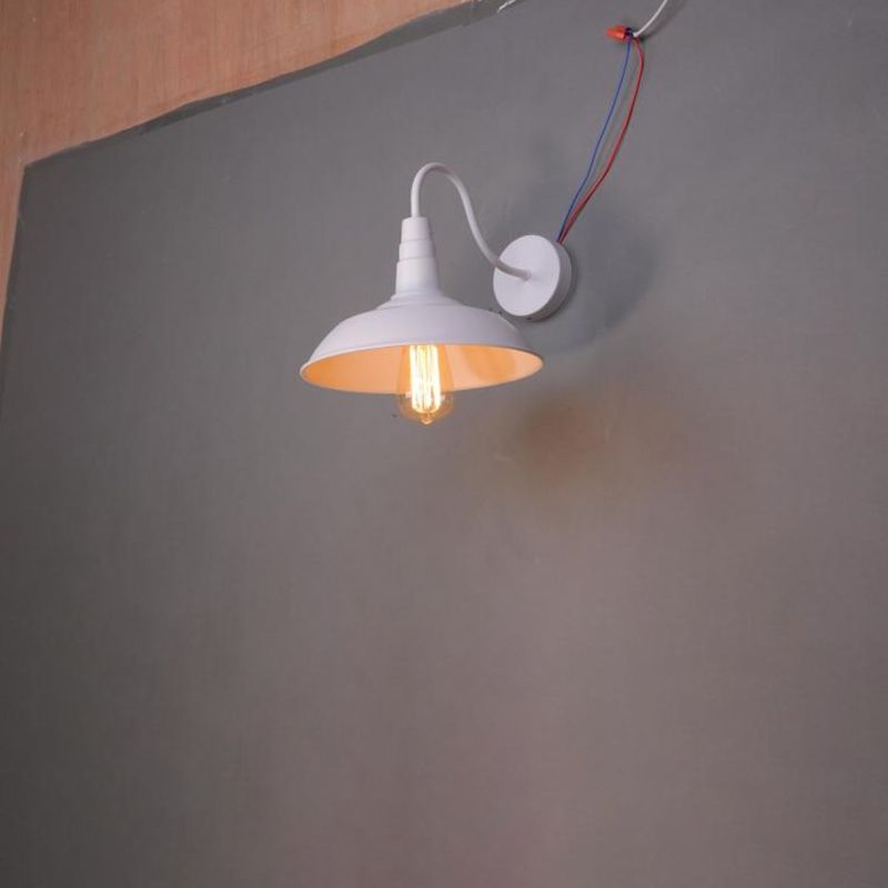Metal Wall Sconce Lighting Barn Industrial Style Wall Mount Light Fixture for Restaurant