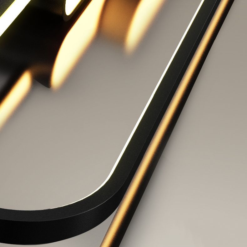 Linear Shape Island Lights Contemporary Style Metal 4 Light Island Pendant Lights