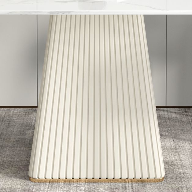 Nordic Sintered Stone Top Dining Set Rectangle 1/2/5/7 Pieces Dining Table with Chairs