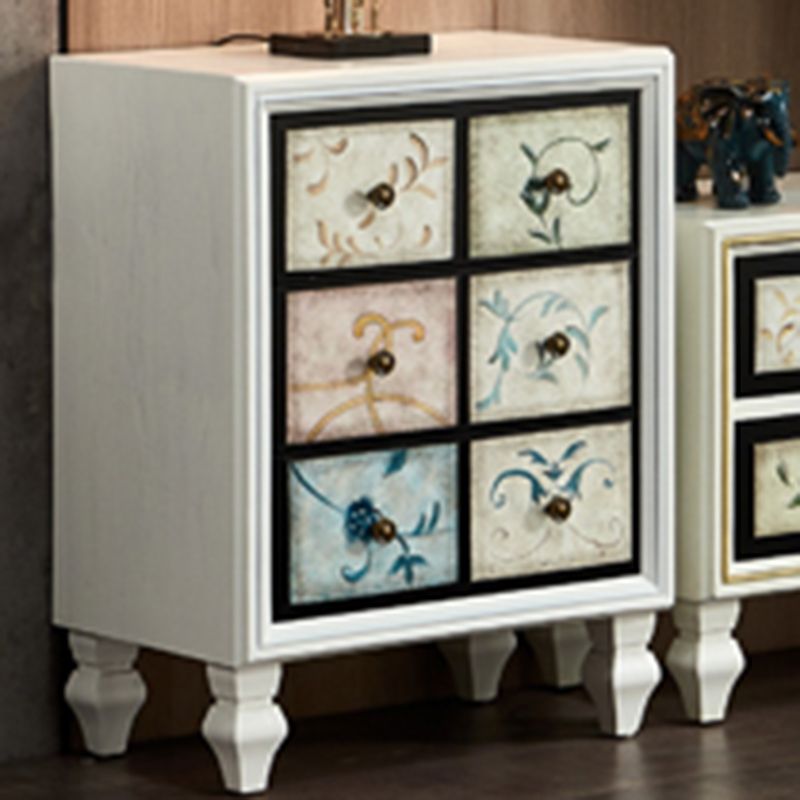 Contemporary 23.62'" Wooden Chest, Rectangle Accent Chest with Drawers
