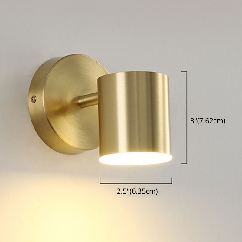LED Postmodern Style Sconce Light 1 Head Down Lighting Wall Mounted Lamp for Bedroom