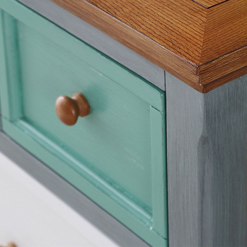 Coastal Storage Chest Manufactured Wood Dresser with 3/5/6/8 Drawers