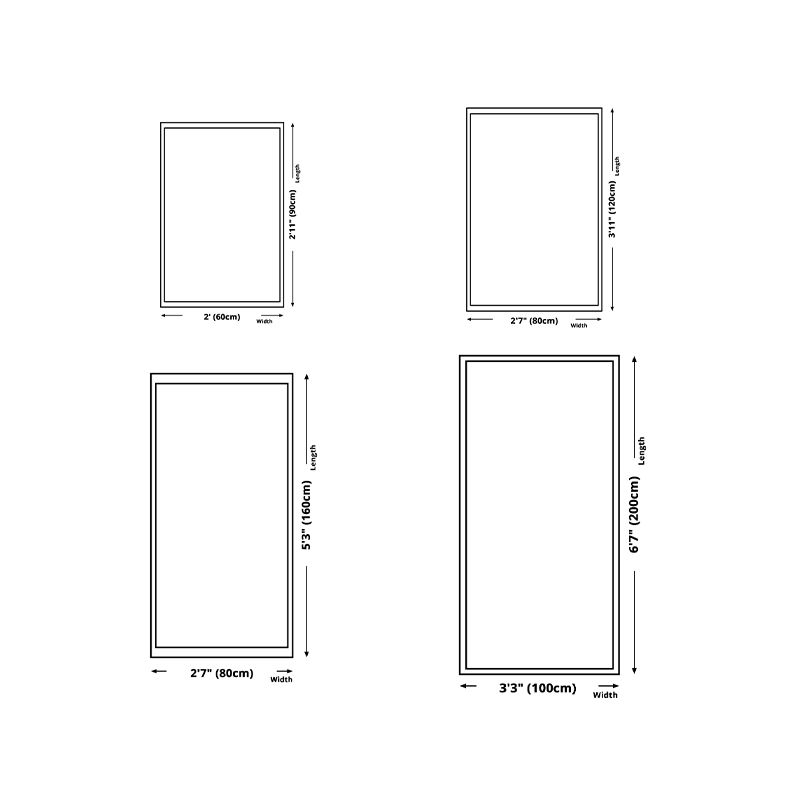 Stylish Modern Carpet Plaid Pattern Polyester Area Rug Non-Slip Backing Rug for Home Decor