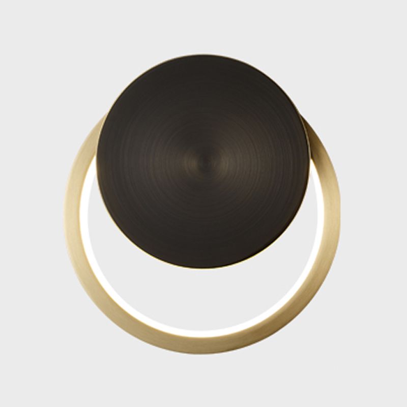 Metall runde Form Wandleuchte modern