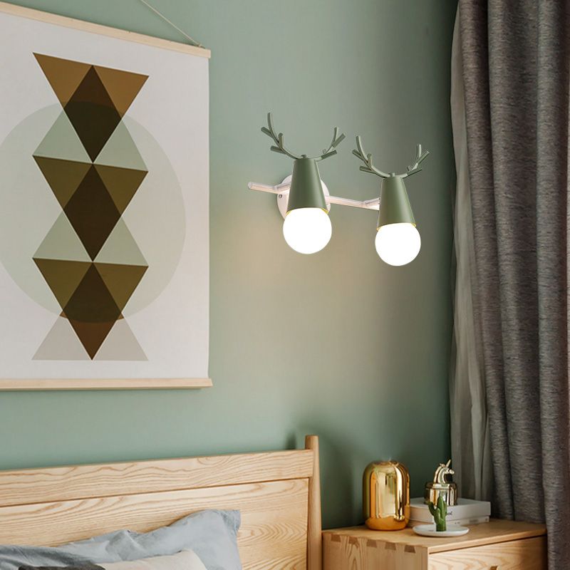 Modern Style Geometric Wall Mounted Lamps Metal Multi Lights Wall Light Sconces