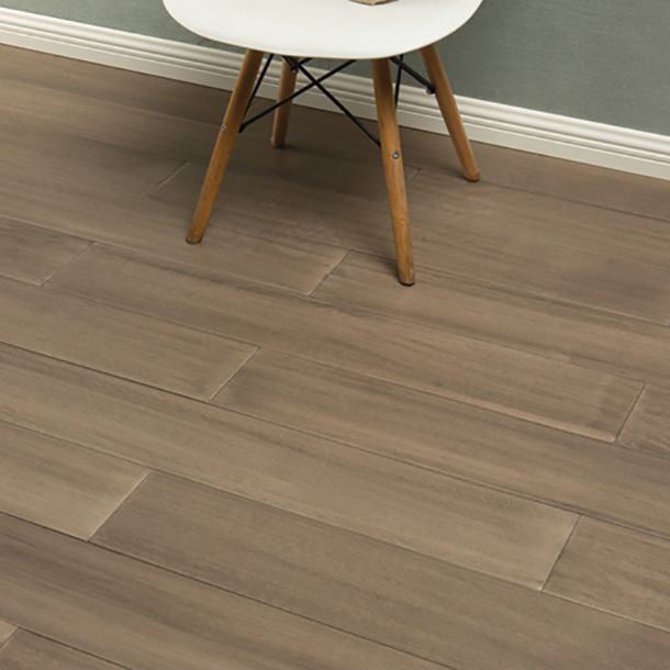 Waterproof Wood Floor Planks Smooth Rectangle Solid Wood Flooring Tiles