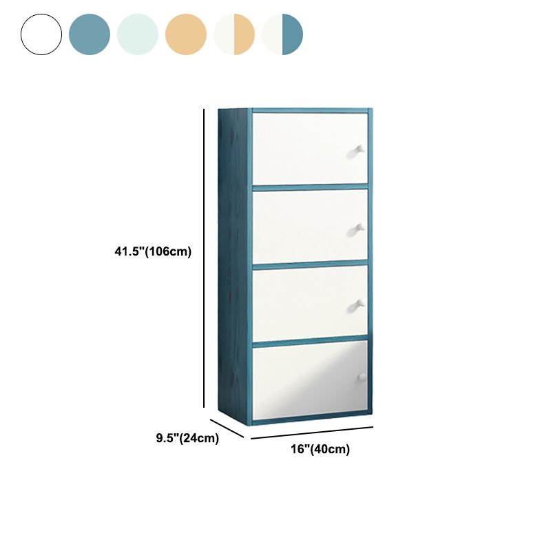 Modern Accent Cabinet with Knobs Doors Cabinet,Water Resistant