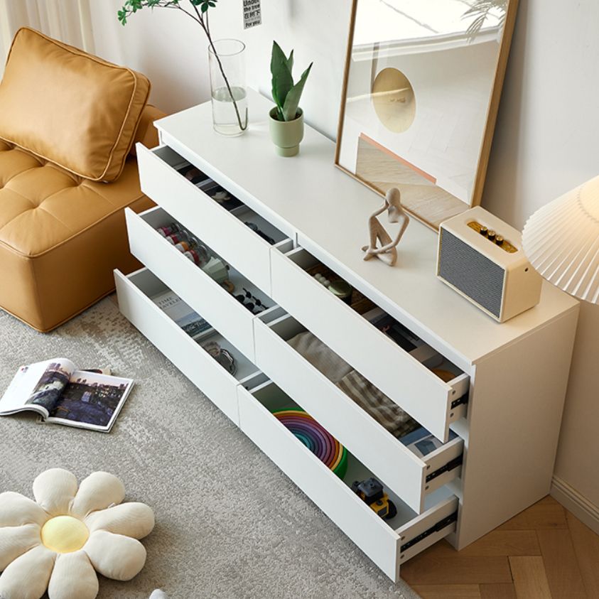 Modern Lingerie Chest Wood Vertical Storage Chest Dresser for Bedroom