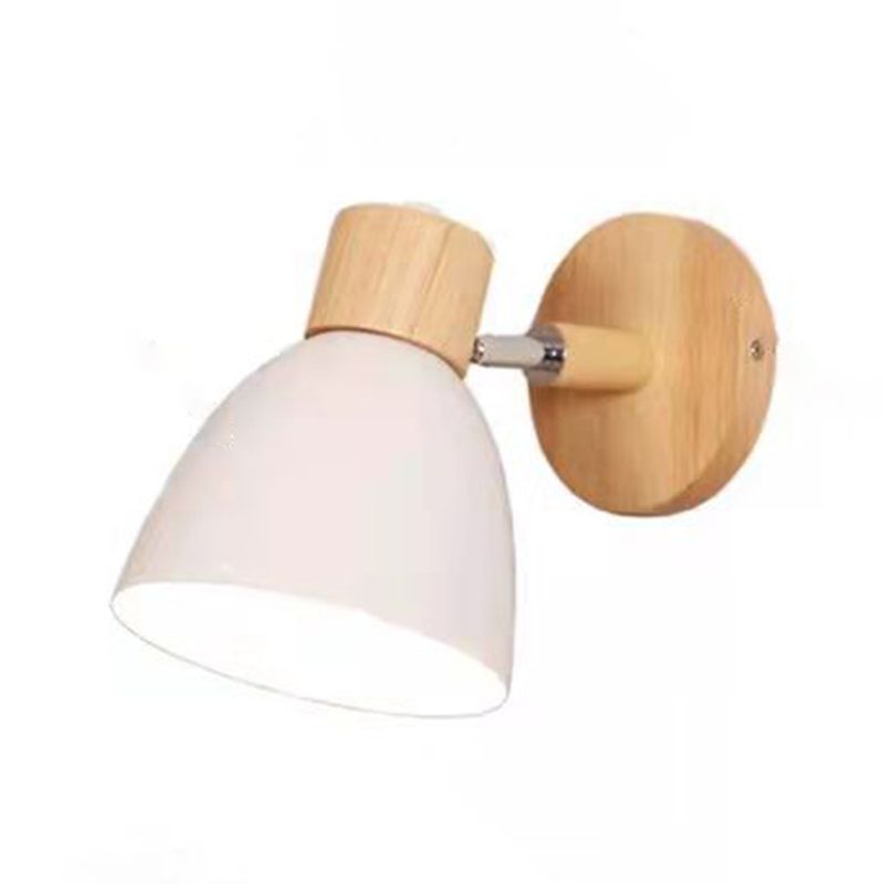 Nordic Style Metal Wall Mount Light Adjustable Colorful Wall Lamp for Living Room