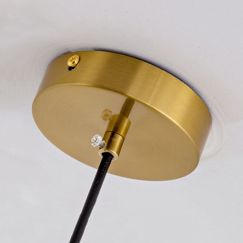 Multi Lights Island Light Modern Island Hanging Light with Glass Shade for Dining Room