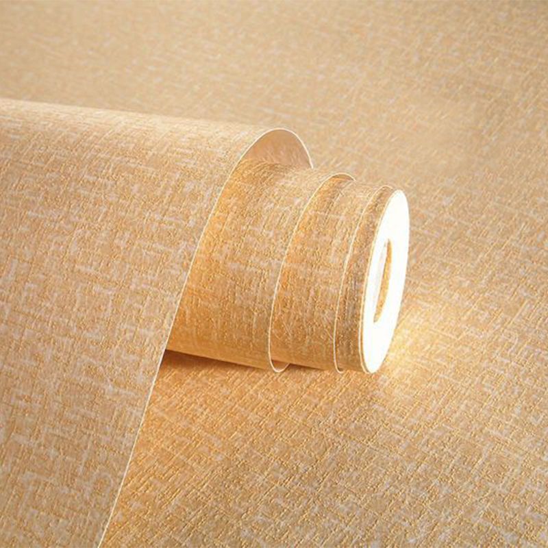 Unpatterned Wallpaper Minimalist Popular Solid Wall Art in Pastel Color, 57.1-Sq ft