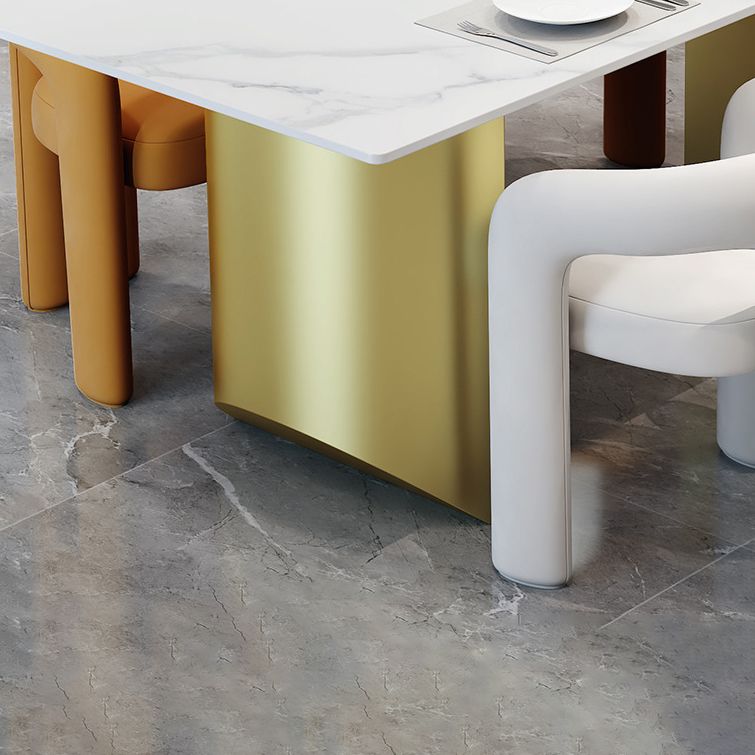 Designer Style Velvet Meeting Room Arm Chair Open Matte Finish Dining Chair