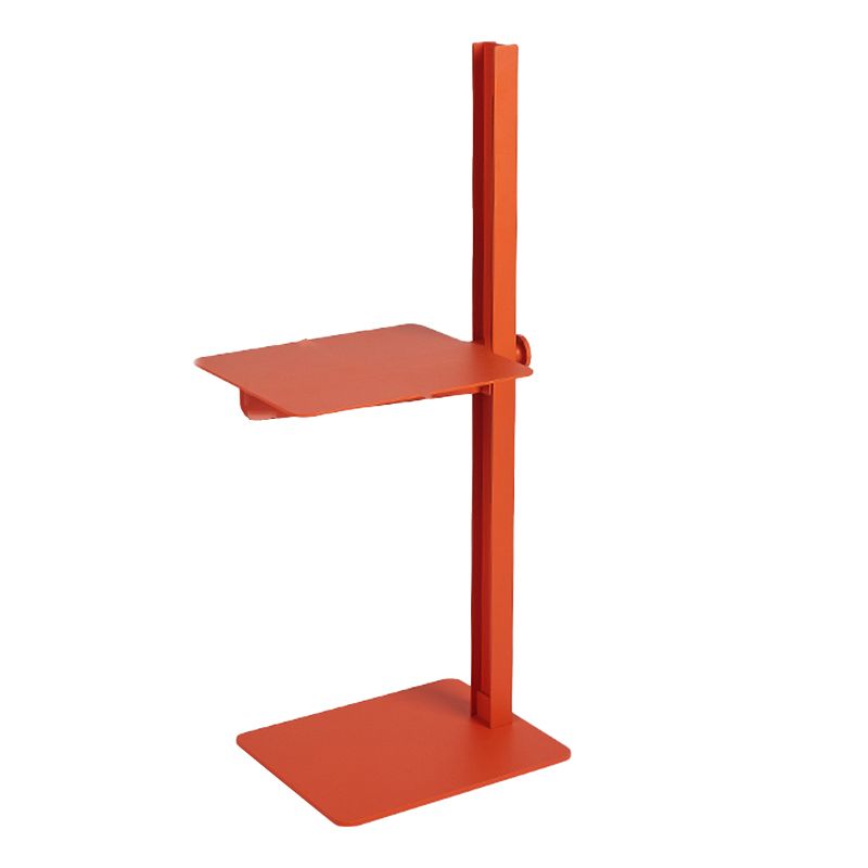 Modern  Adjustict Side End Table in Metal C Side Accent Side Table