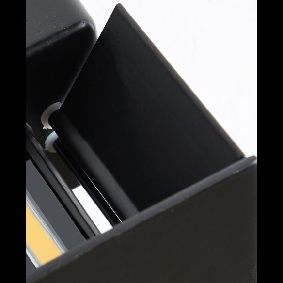 Moderner minimalistischer Stil quadratisch auf und ab LED Wandleuchte Metallwandleuchten für Außenwand