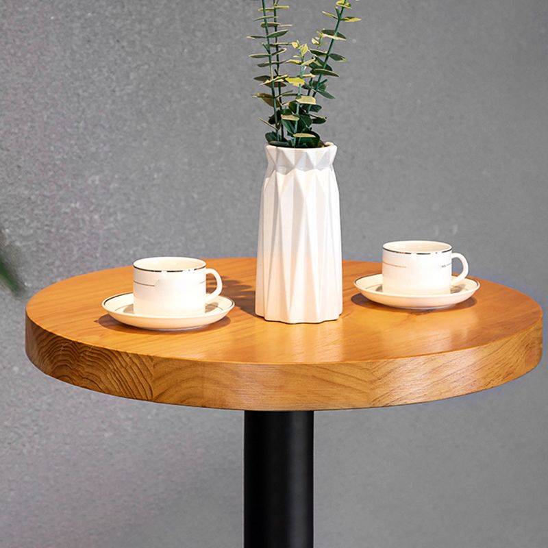 Industrial Style 1/2/3 Pieces Solid Wood Bar Table Set Round Counter Set