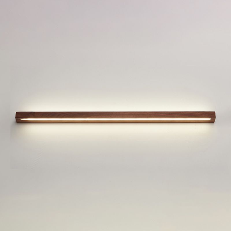 Lámparas de pared lineales contemporáneas de metal 2 luces lámpara de montaje de pared