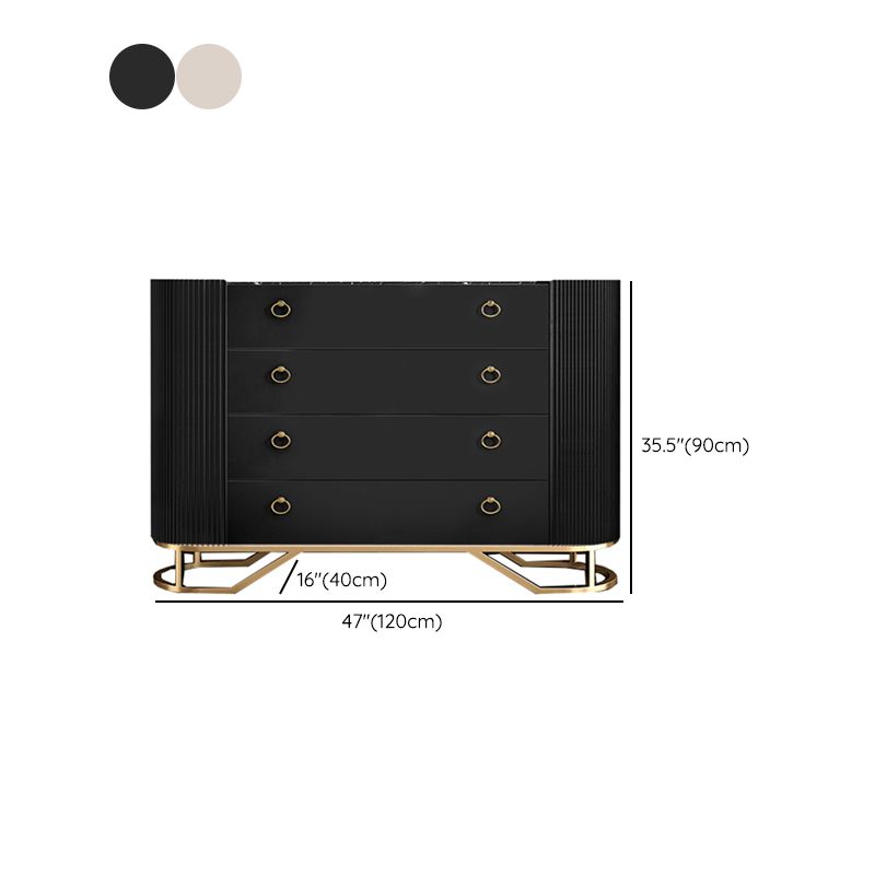 Modern Storage Chest Stone Storage Chest Dresser with Drawers